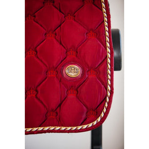 Royal Equestrian Jump Saddle Pad Red Full
