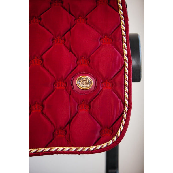 Royal Equestrian Jump Saddle Pad Red Full