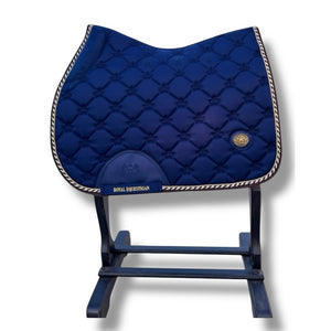 Royal Equestrian Jump Saddle Pad Royal Blue Full