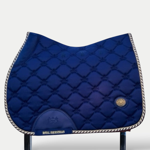 Royal Equestrian Saddle Pad Jump Royal Blue