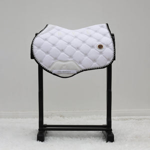 Sella da salto Royal Equestrian Pad Bianco Argento Completo