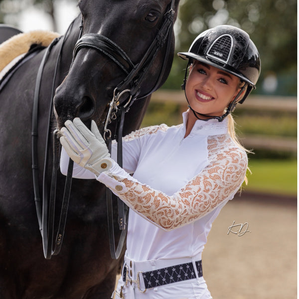 Royal Equestrian Show Shirt z koronką