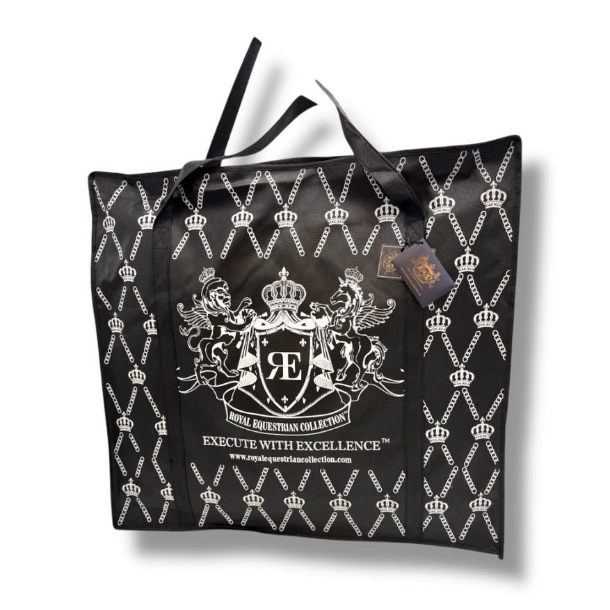 Royal Equestrian Signature Print Saddle Pad Cover Bag