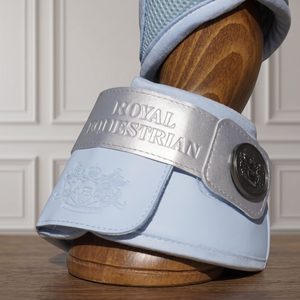 Bell Boots Ice Blue & Silver