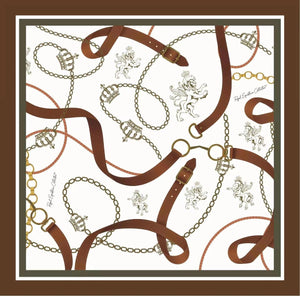 Royal Equestrian Chevalle Scarf Olive - Royal Equestrian