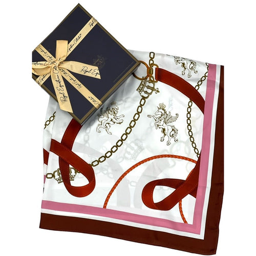 Royal Equestrian Chevalle Sjaal Roze