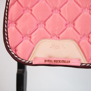 Royal Equestrian Czaprak pod siodło ujeżdżeniowe Pink Full - Royal Equestrian