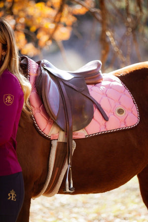 Royal Equestrian Czaprak pod siodło ujeżdżeniowe Pink Full - Royal Equestrian