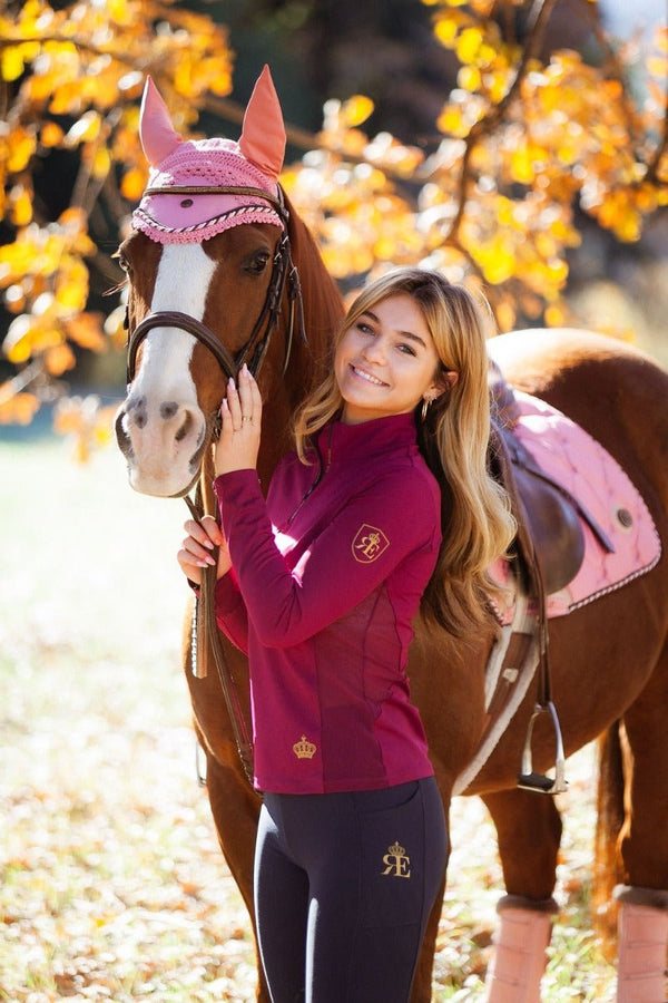 Royal Equestrian Czaprak pod siodło ujeżdżeniowe Pink Full - Royal Equestrian
