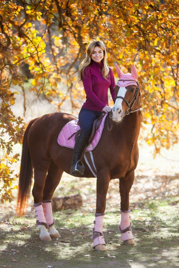 Royal Equestrian Czaprak pod siodło ujeżdżeniowe Pink Full - Royal Equestrian