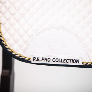 Tapis de selle de dressage Royal Equestrian White Gold Pro Full - Royal Equestrian