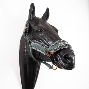 Royal Equestrian Fur Halter Marine Full - Royal Equestrian