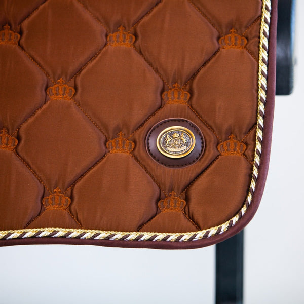 Royal Equestrian Jump Saddle Pad Copper Full - Royal Equestrian