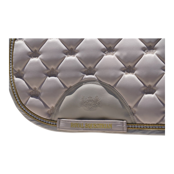 Royal Equestrian Sprungschabracke Kristall Champagner Voll - Royal Equestrian