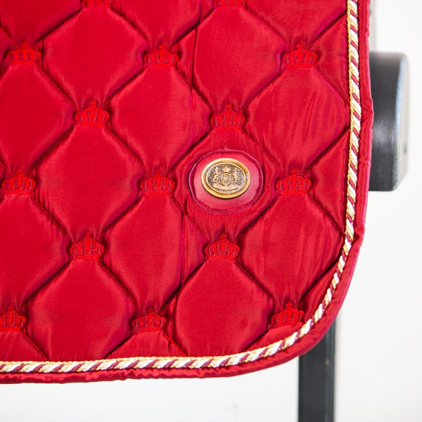 Royal Equestrian Jump Saddle Pad Red Full - Royal Equestrian