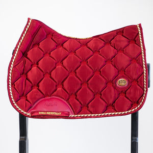 Royal Equestrian Jump Saddle Pad Red Full - Royal Equestrian
