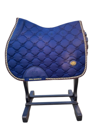 Royal Equestrian Jump Saddle Pad Royal Blue Full - Royal Equestrian