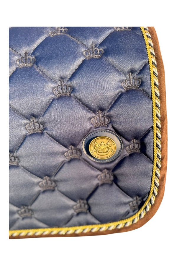 Royal Equestrian Jump Saddle Pad Royal Blue Full - Royal Equestrian