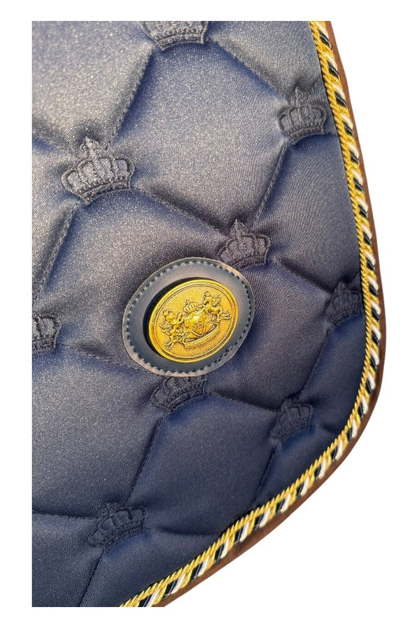 Royal Equestrian Jump Saddle Pad Royal Blue Full - Royal Equestrian