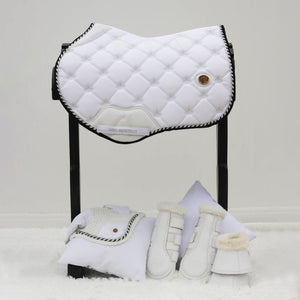Royal Equestrian Czaprak pod siodło skokowe White Silver Full - Royal Equestrian