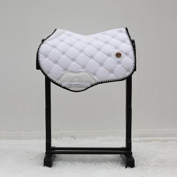 Royal Equestrian Czaprak pod siodło skokowe White Silver Full - Royal Equestrian