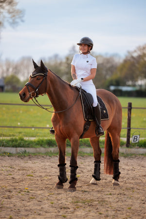 Royal Equestrian La Performance Cleopatra Riding Bodysuit – White - Royal Equestrian