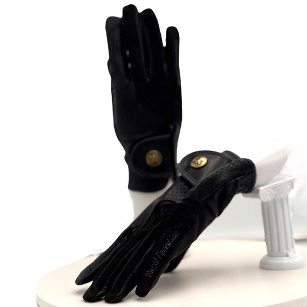 Royal Equestrian Leather Riding Gloves - Royal Equestrian