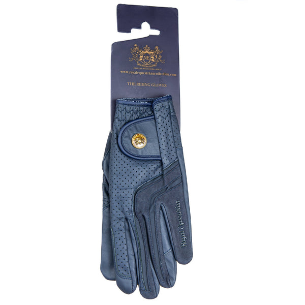 Royal Equestrian Leather Riding Gloves - Royal Equestrian