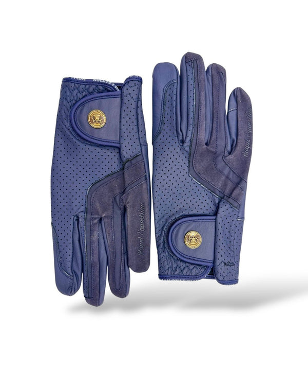 Royal Equestrian Leather Riding Gloves - Royal Equestrian