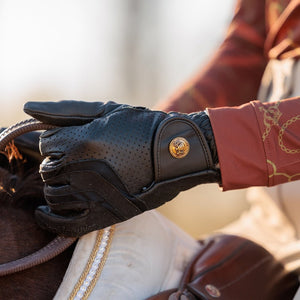Royal Equestrian Leather Riding Gloves - Royal Equestrian