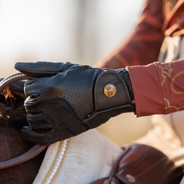 Royal Equestrian Leather Riding Gloves - Royal Equestrian