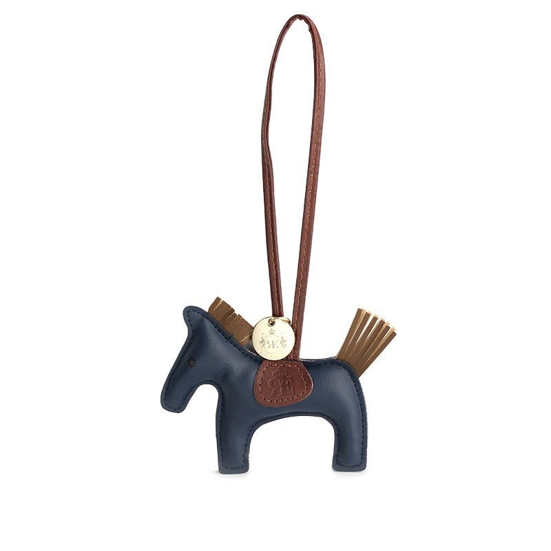 Royal Equestrian Navy Horse Charm - Royal Equestrian