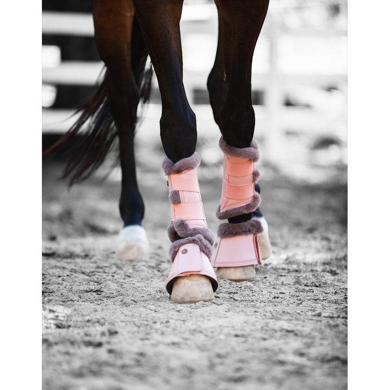 Royal Equestrian Premium Bell Boots Pink