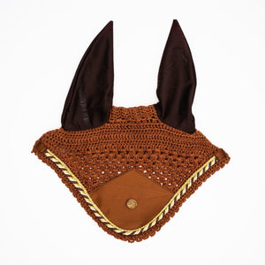 Royal Equestrian Premium Nauszniki Chocolate Full - Royal Equestrian