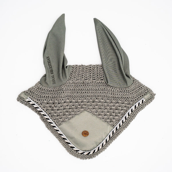 Royal Equestrian Premium Nauszniki Silver Full - Royal Equestrian
