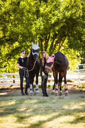 Royal Equestrian Premium Nauszniki Silver Full - Royal Equestrian