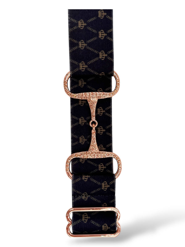 Royal Equestrian Signature Elastic Snaffle Bit Belt - Royal Equestrian