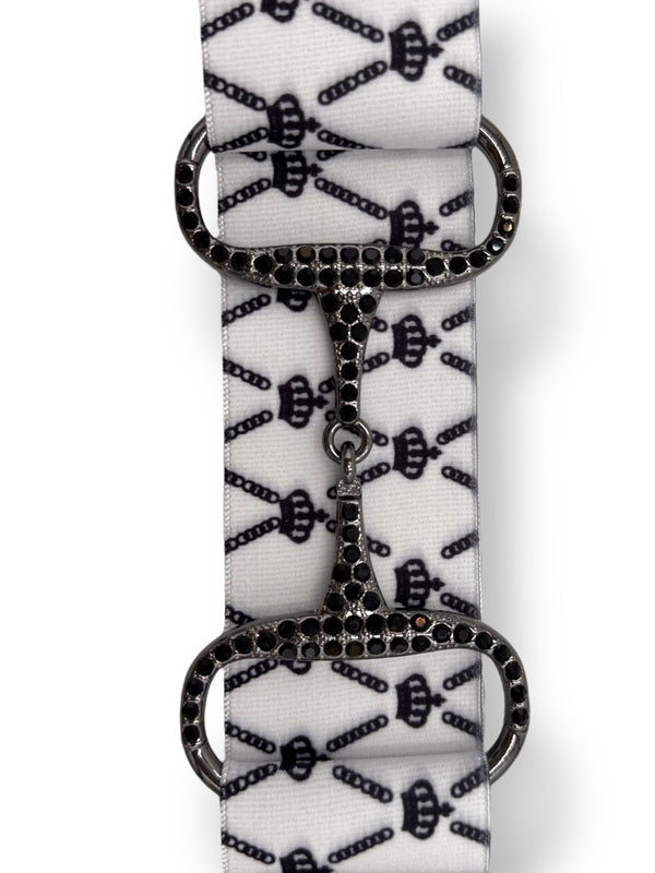Royal Equestrian Signature Elastic Snaffle Bit Belt - Royal Equestrian