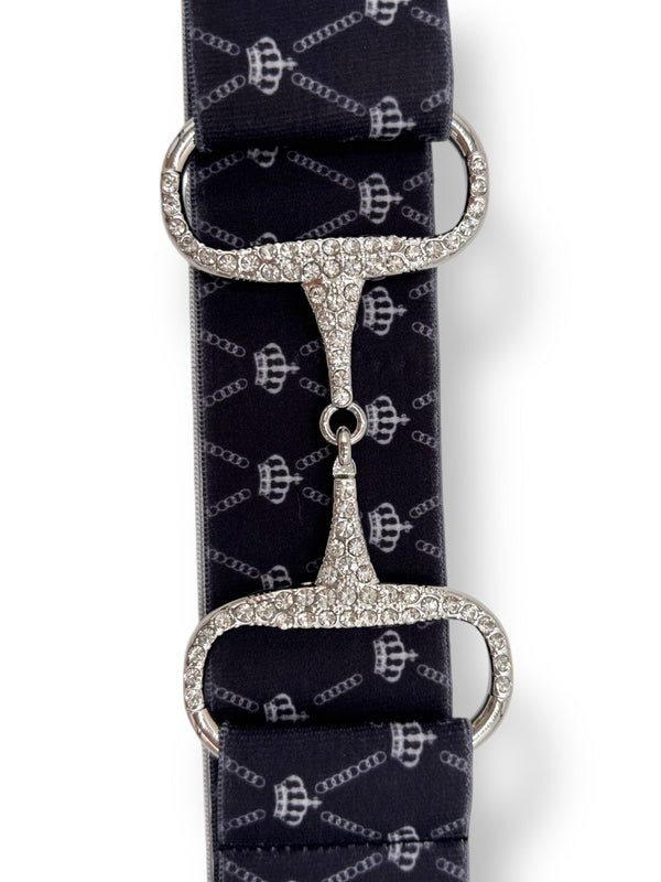 Royal Equestrian Signature Elastic Snaffle Bit Belt - Royal Equestrian