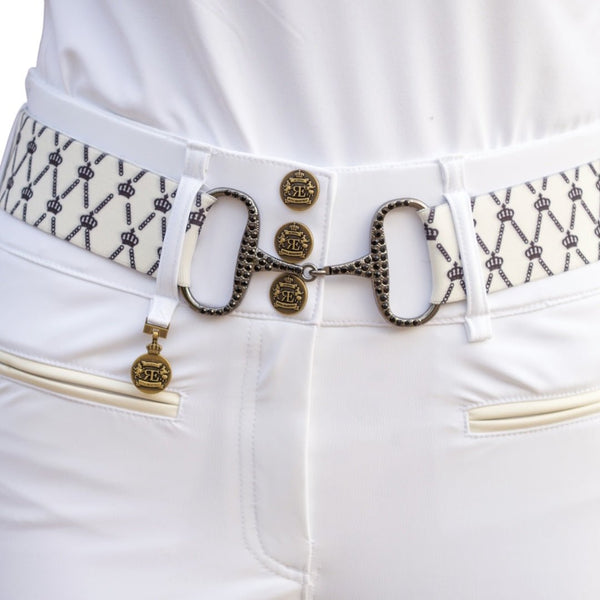 Royal Equestrian Signature Elastic Snaffle Bit Belt - Royal Equestrian