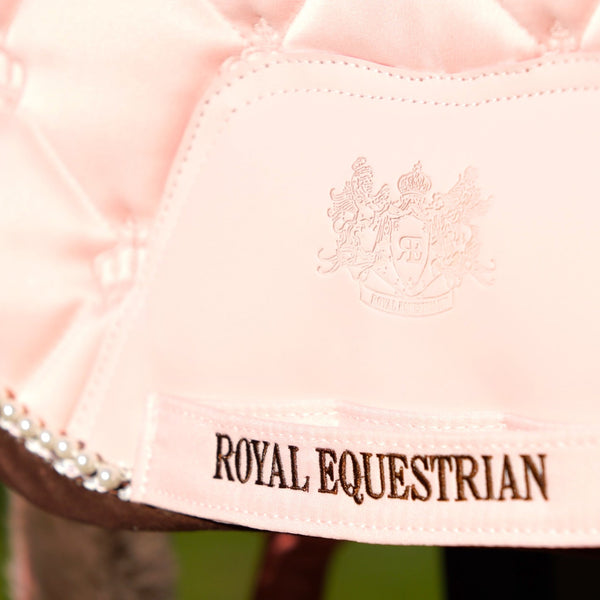 Royal Equestrian dressursadelunderlag, lyserød