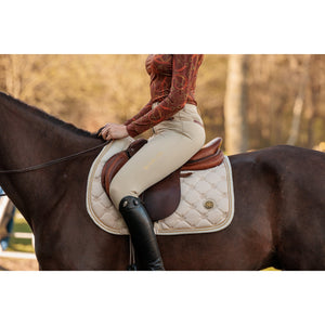 Royal Equestrian Spring-saddelunderlag Crystal Champagne Full
