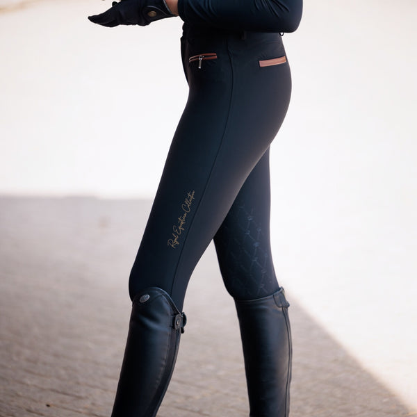 Royal Equestrian knæbukser med kompression Cecile