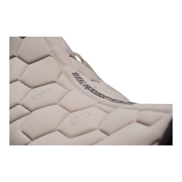 Royal Equestrian Regalia di Roma Spring-sadelunderlag Sand Full
