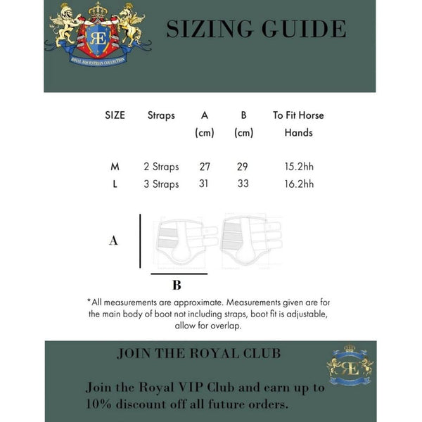 Royal Equestrian foret børstestøvler hvid sort
