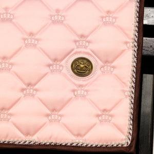 Königliche Reitsattelunterlage für Dressur, rosa