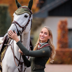 Royal Equestrian Kniegreif-Reithose Olive