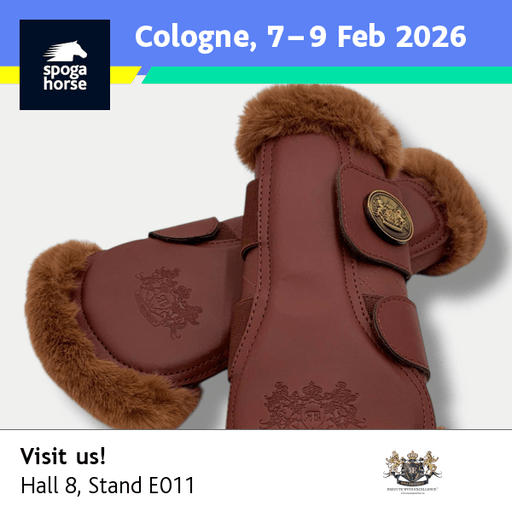 Royal Equestrian Mesh-Pferde-Gamaschen Kupfer en Vogue