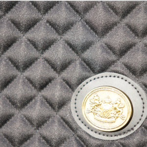 Royal Equestrian Sattelunterlage Dressur Pro Cooling Mesh Schwarz Gold