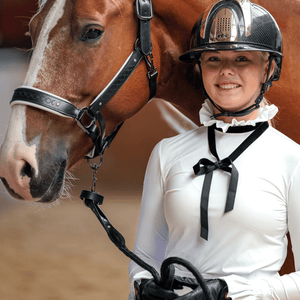 Royal Equestrian Couture Show Shirt With Ribbon